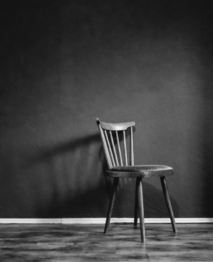 black-chair-and-floor